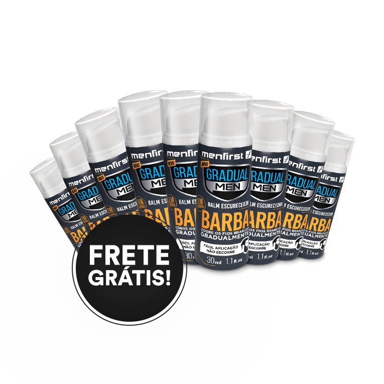 Balm Escurecedor de Barba (9x) - Escurecimento de Barba - Total 9 Produtos