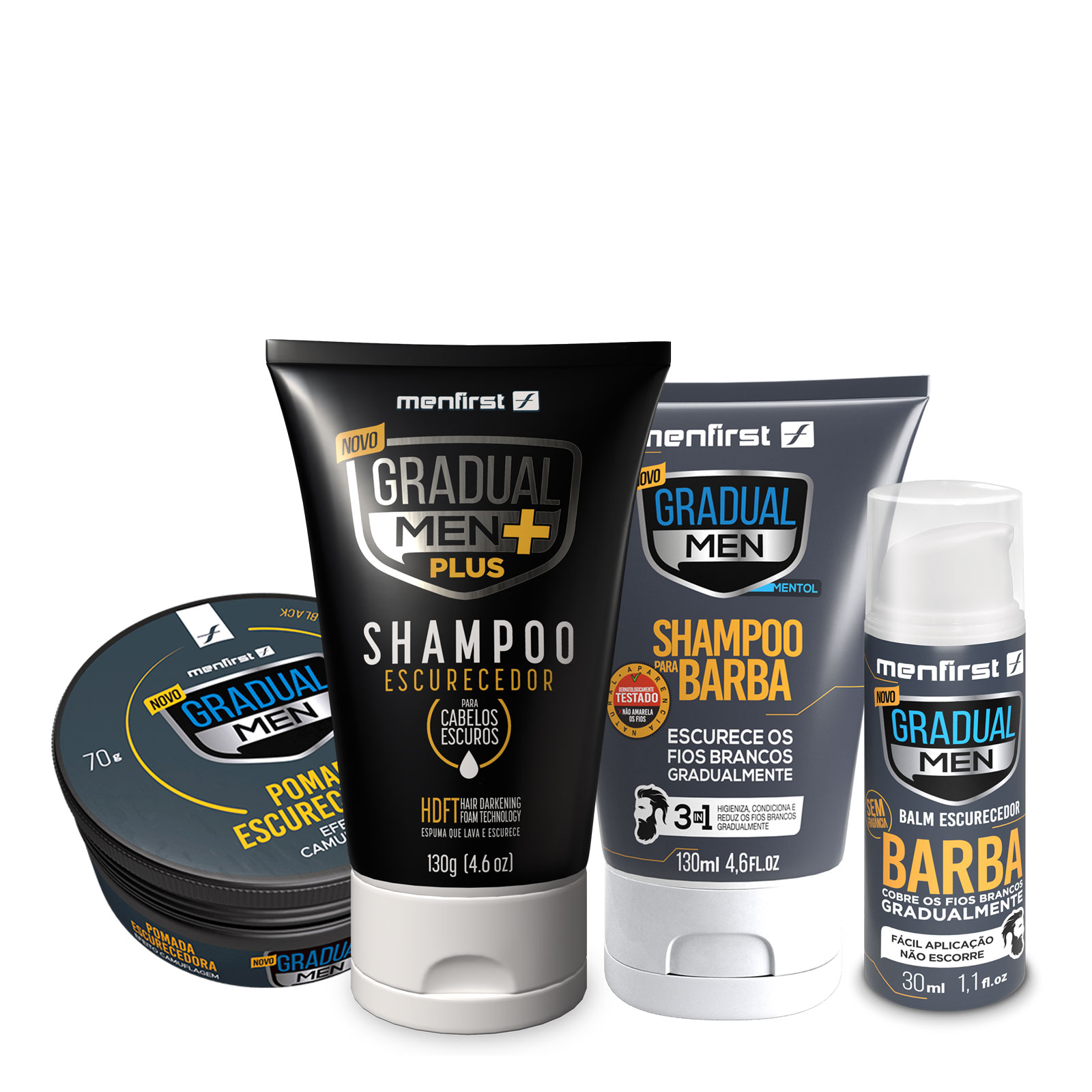 Combo Gradual Men Plus + Potente - Total 4 Produtos